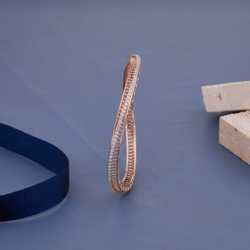 Curve josh diamond bangle