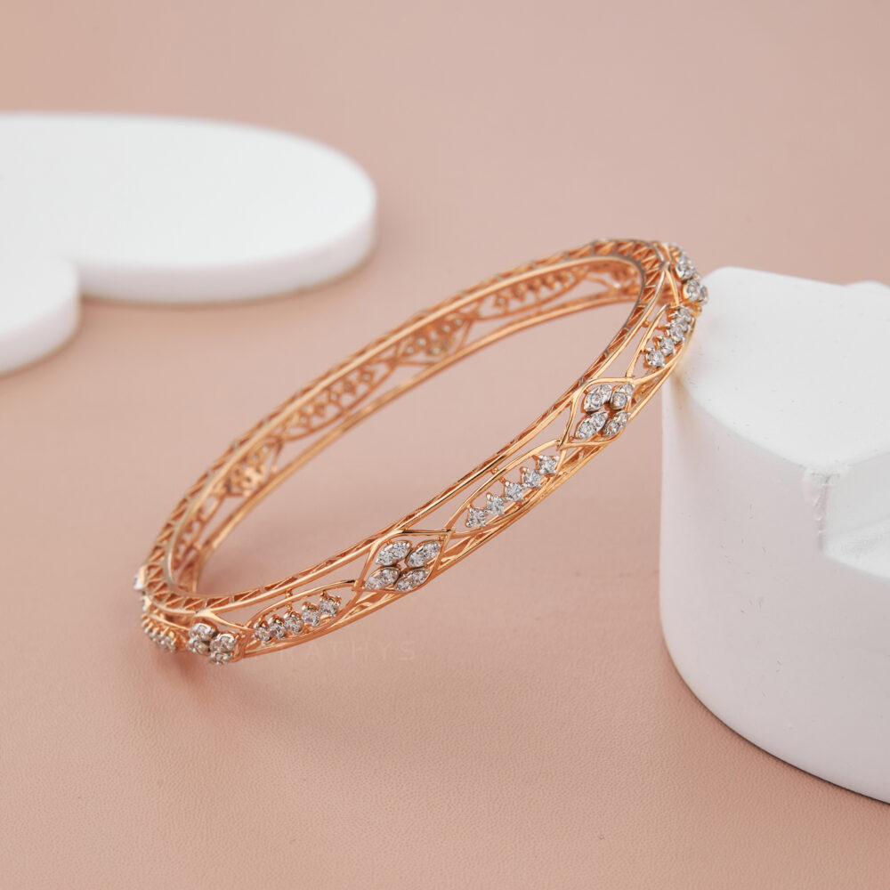 Marissa diamond bangle - Image 2