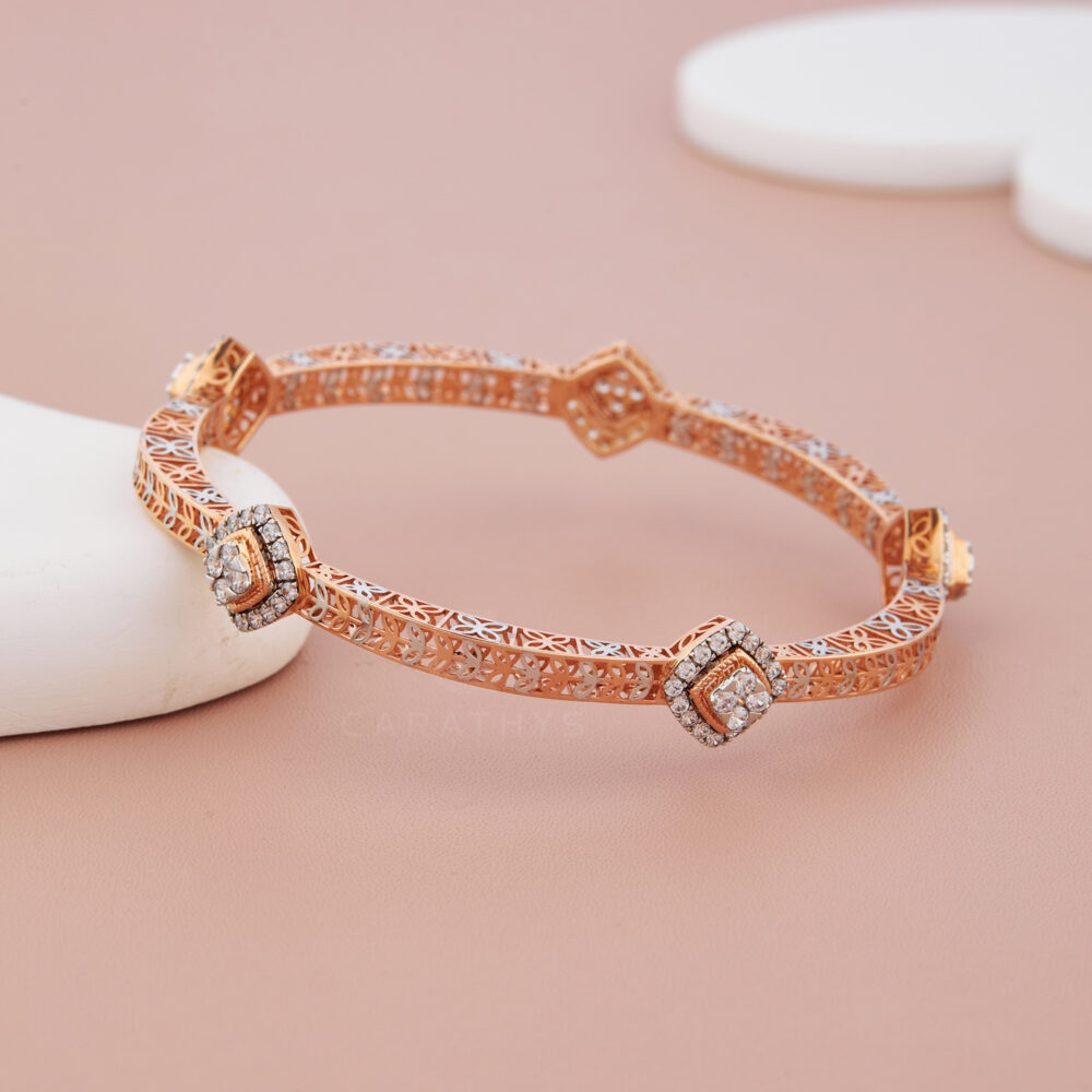 Chloe diamond bangle - Image 2