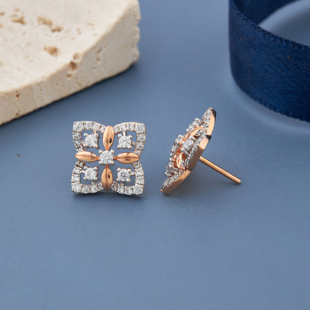 Liberty diamond earrings - Image 3