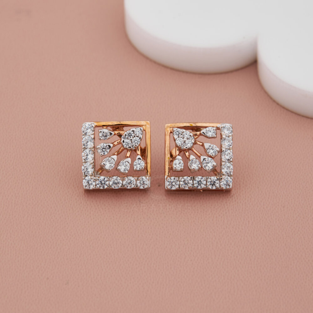 Amanda diamond earrings - Image 2