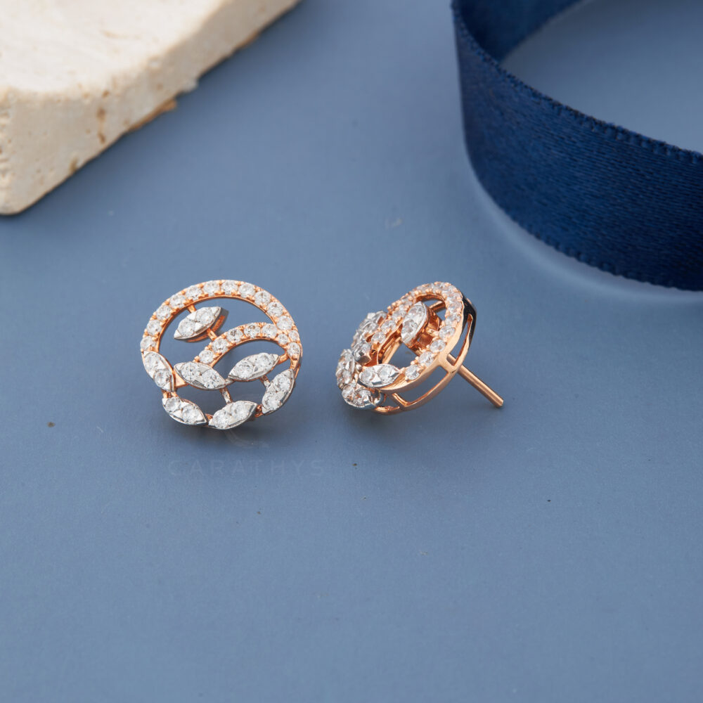 Fancy diamond earrings - Image 3