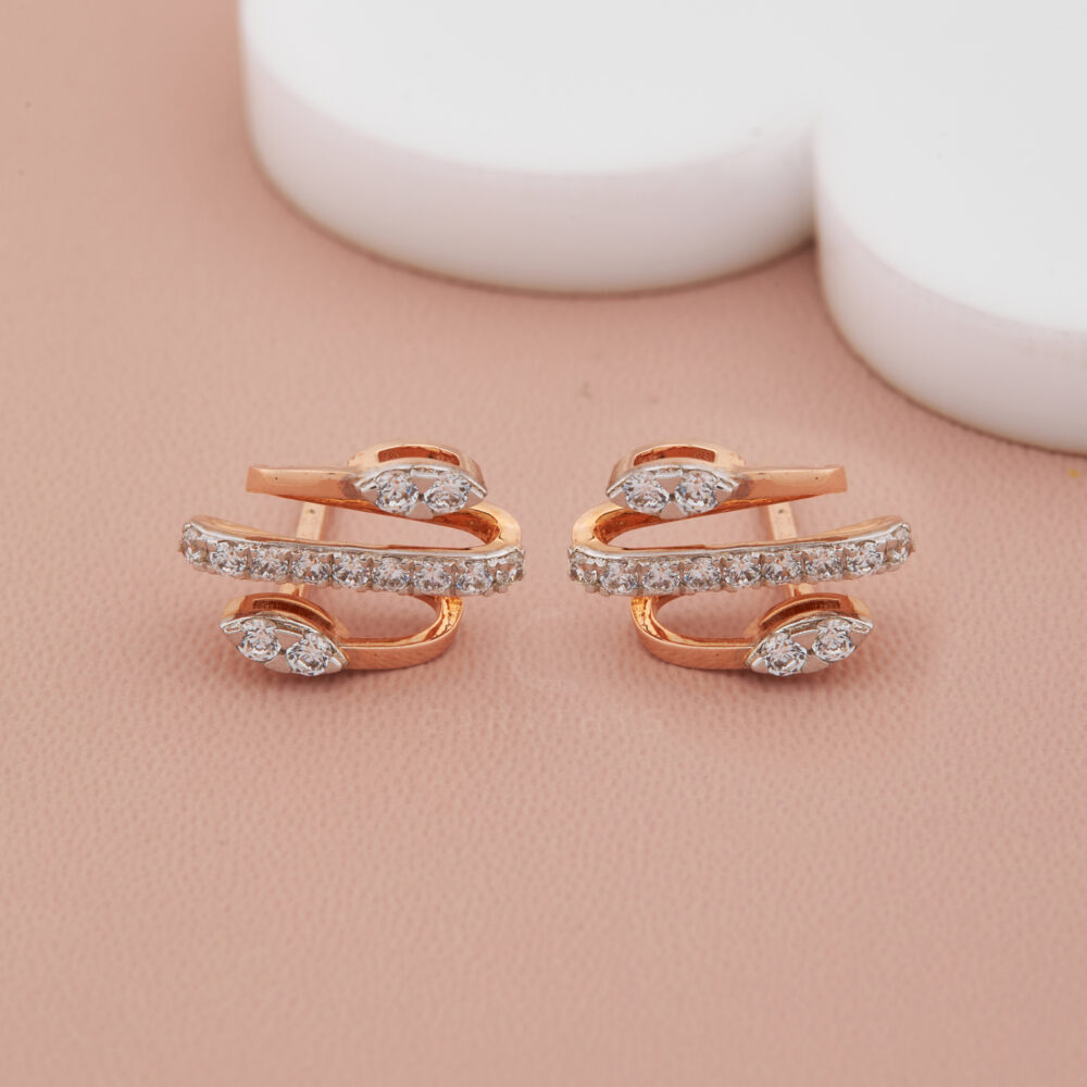 Sally diamond earrings - Image 2