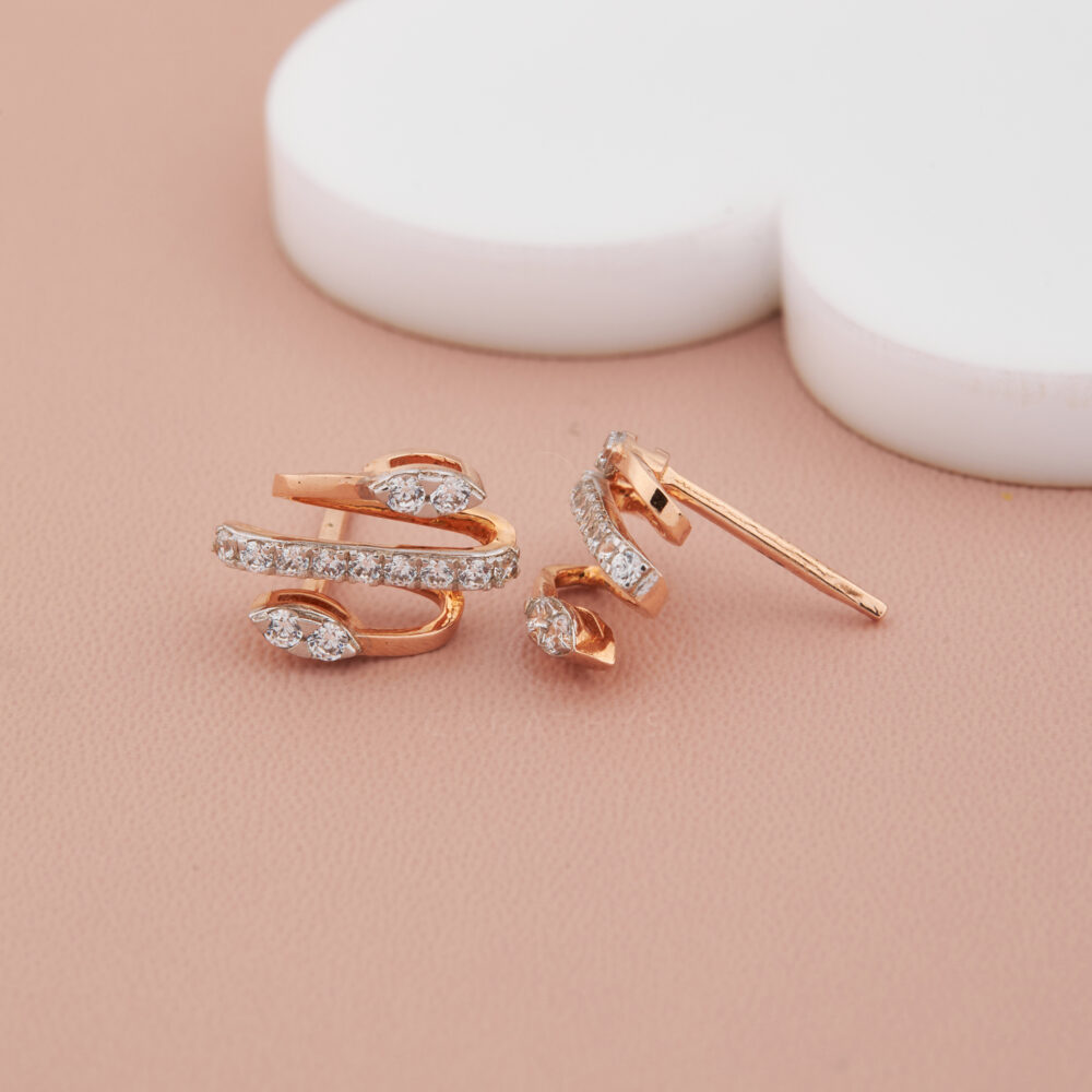 Sally diamond earrings - Image 3