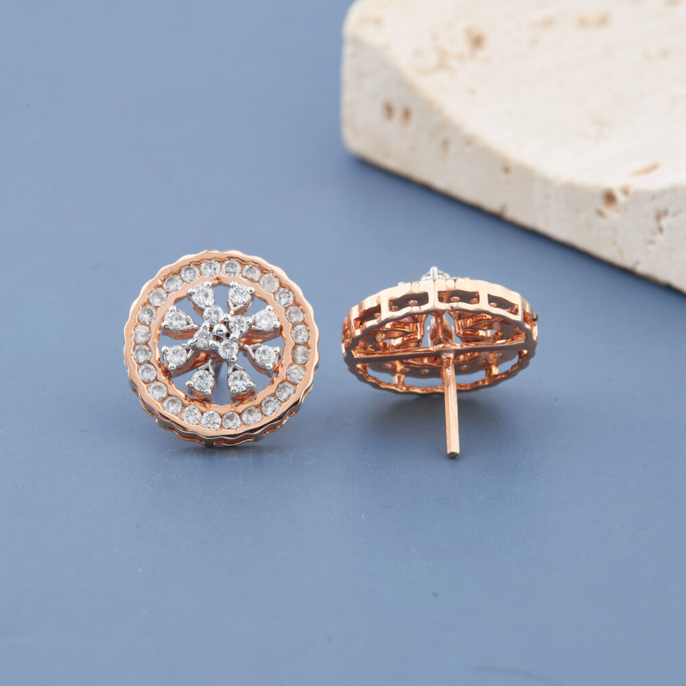 Eva diamond earrings