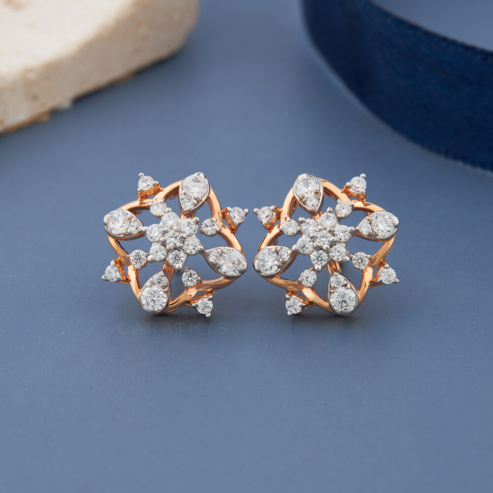 Jira diamond earrings - Image 2