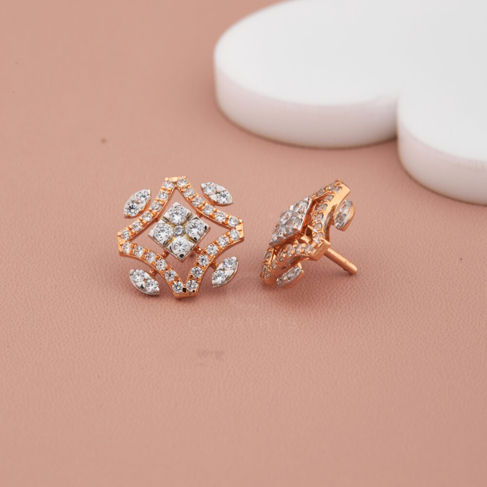 Mia diamond earrings - Image 3