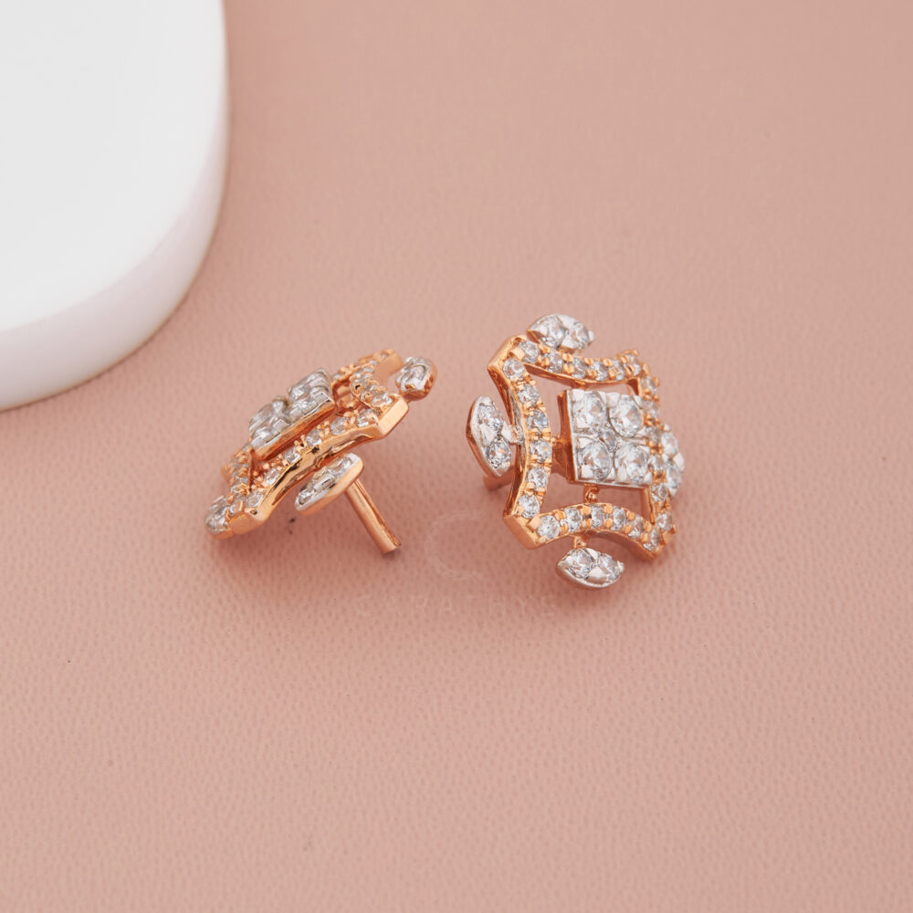 Mia diamond earrings