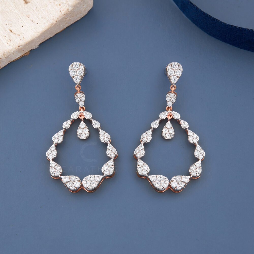 Alexa diamond earrings - Image 2