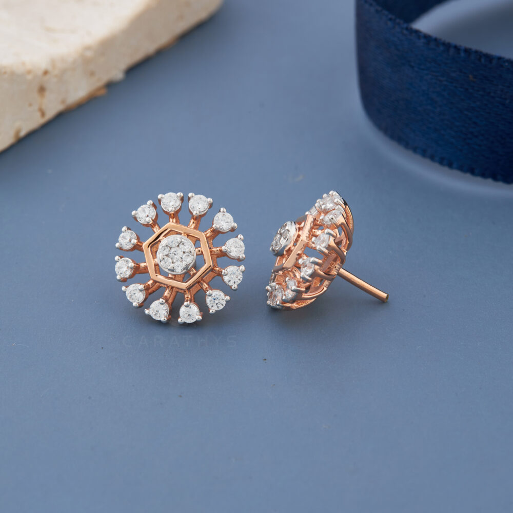Sandy diamond earrings - Image 3