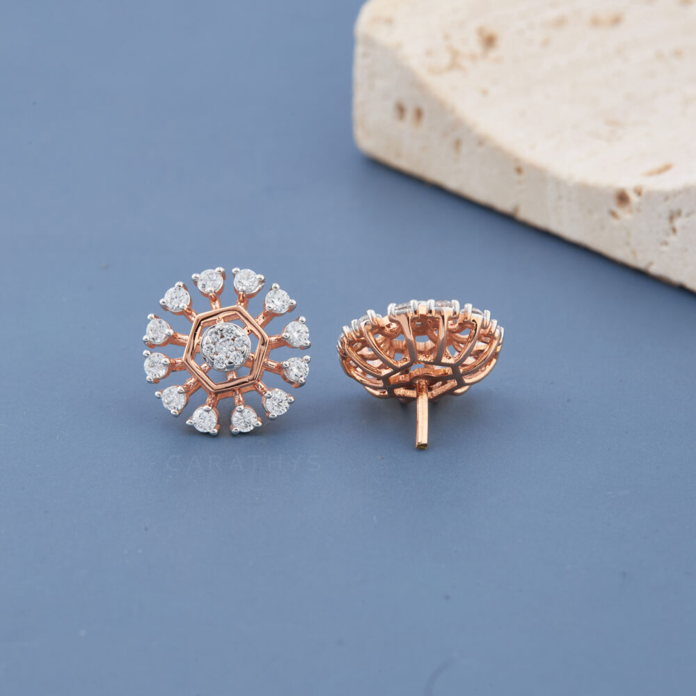 Sandy diamond earrings