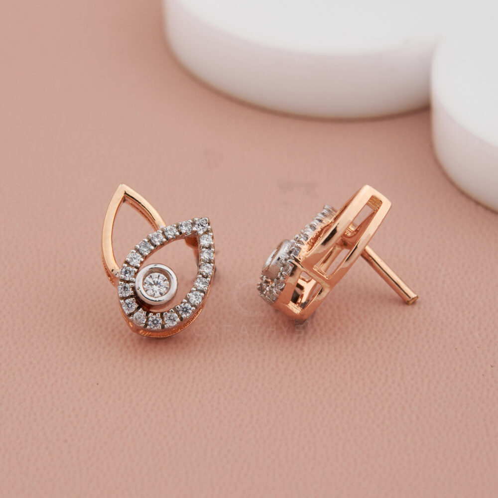 Natalie diamond earrings - Image 3