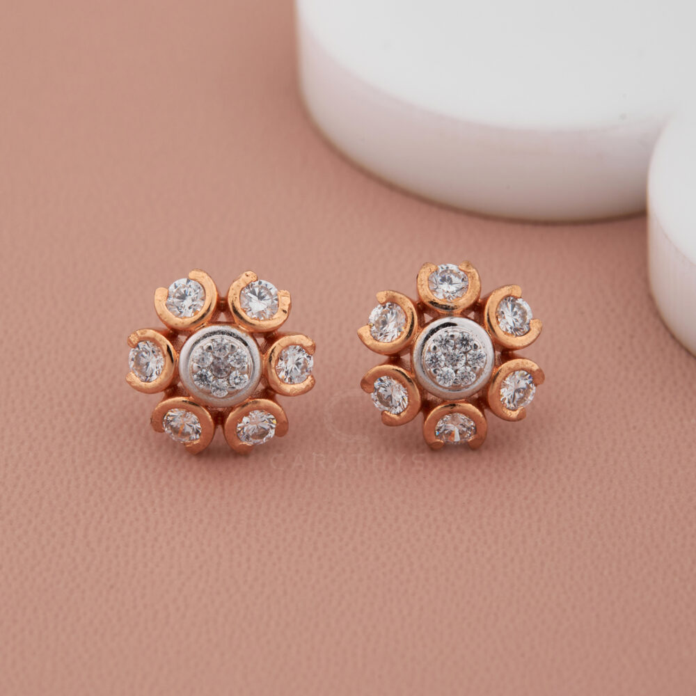 Cara diamond earrings - Image 2