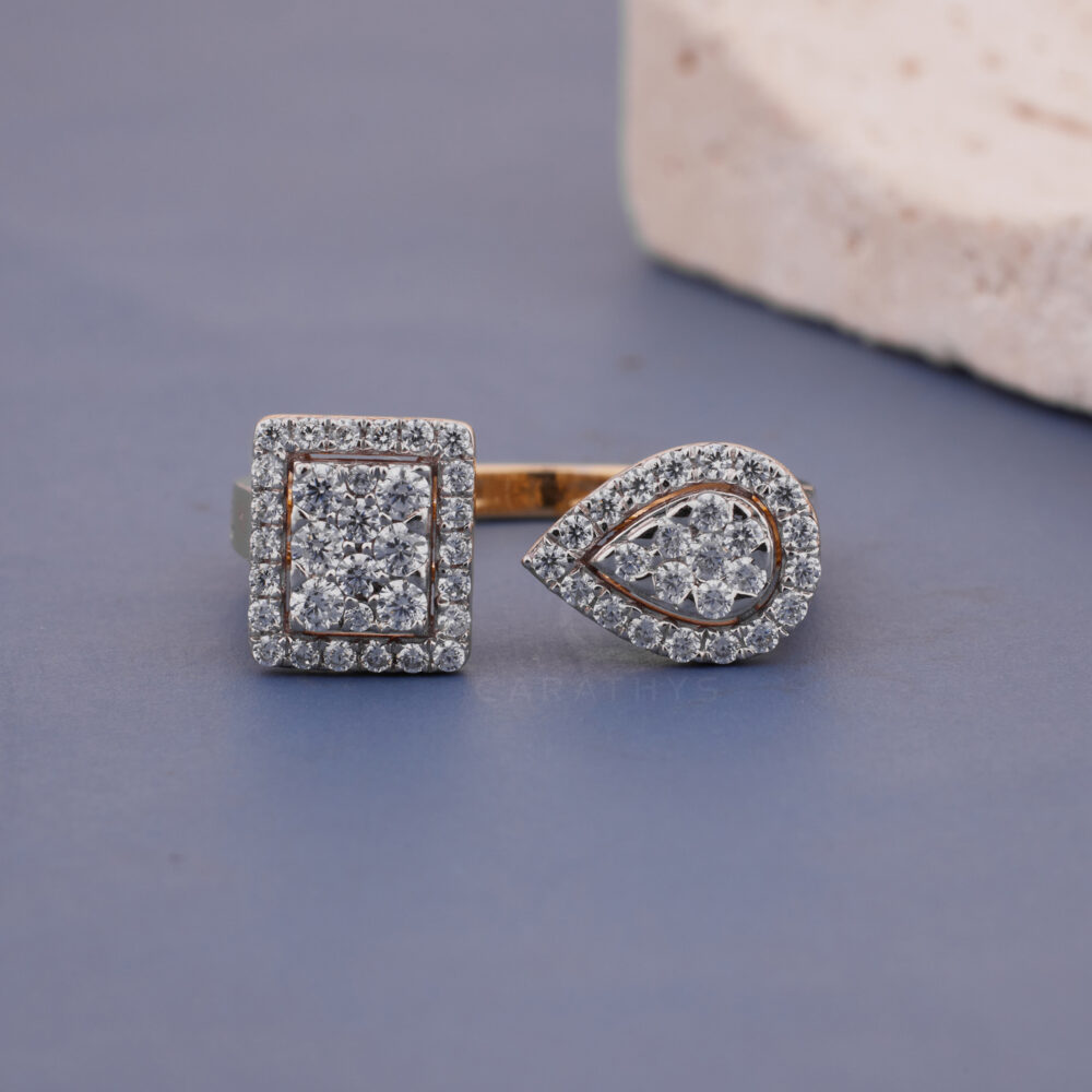 Open Love Diamond ring - Image 3