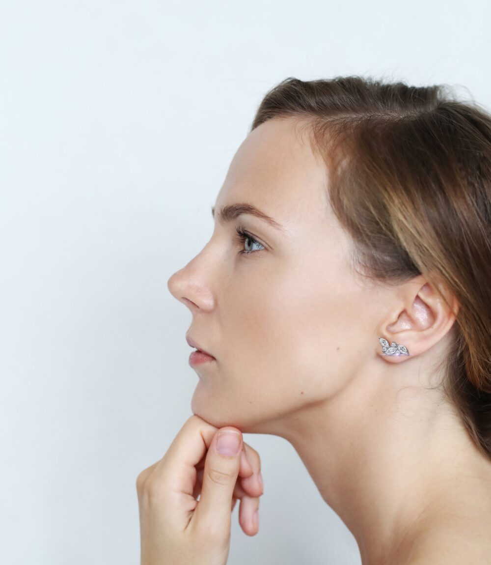 Marquise Lab Grown Diamond earrings - Image 2