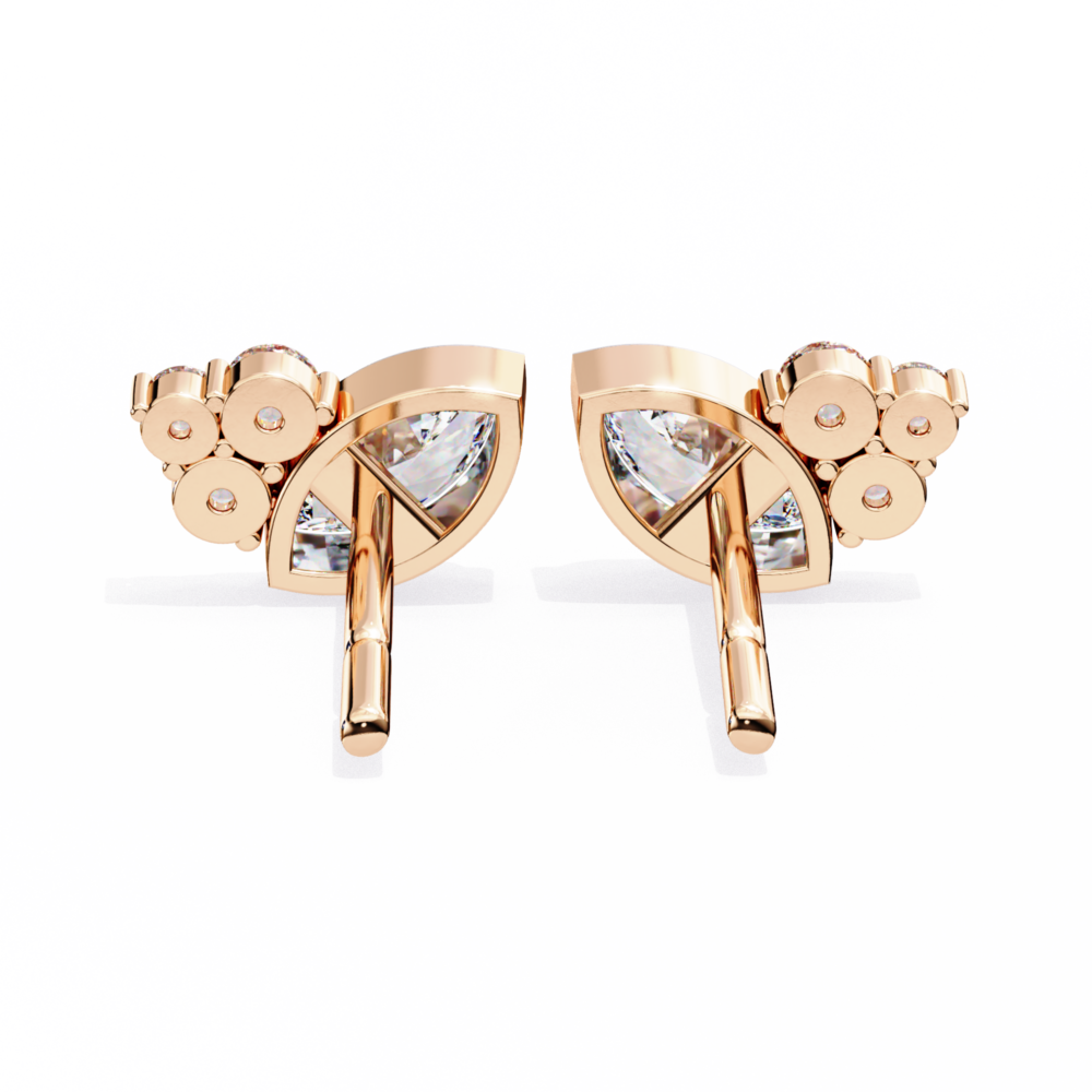 Marquise Lab Grown Diamond earrings - Image 7