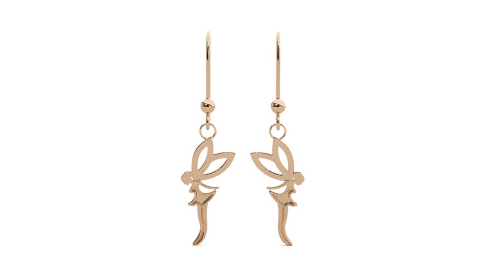 Angel Gold Earrings - Image 7