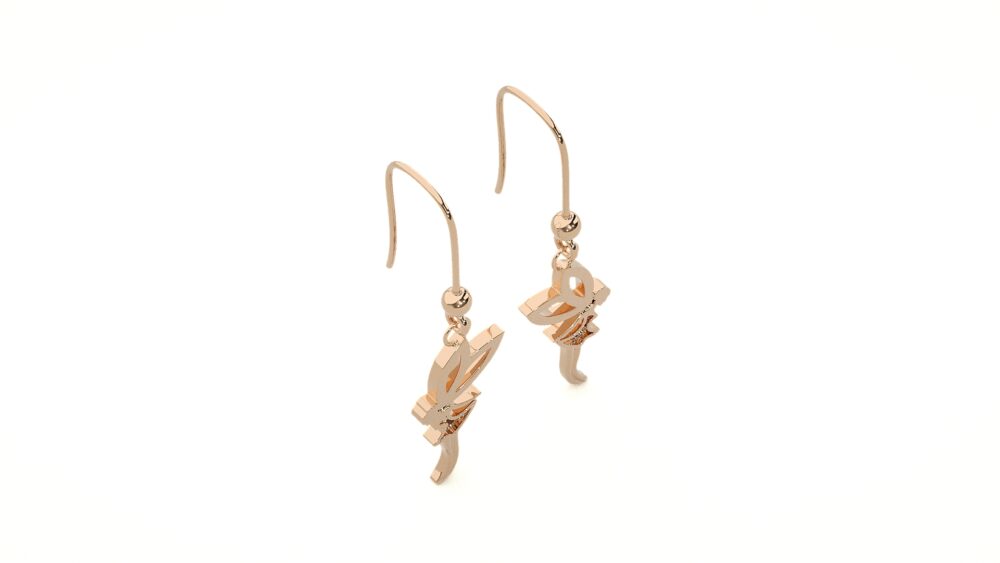 Angel Gold Earrings - Image 9