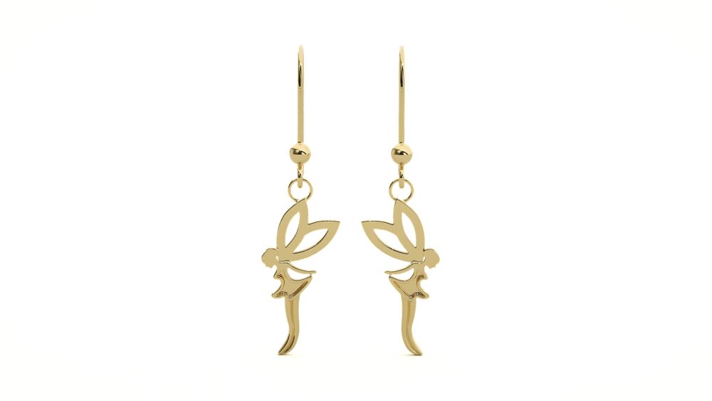 Angel Gold Earrings