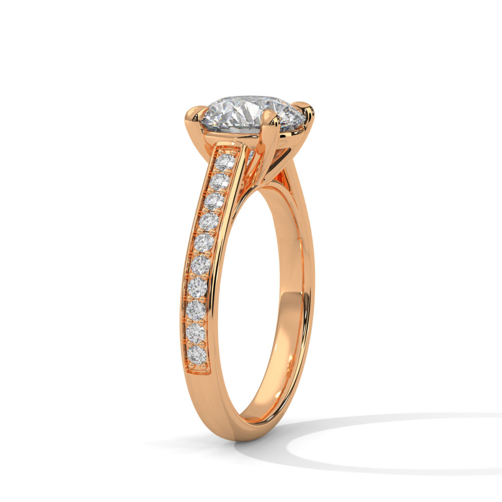 2 CT Round Lab Grown Diamond Engagement for Women - Image 6