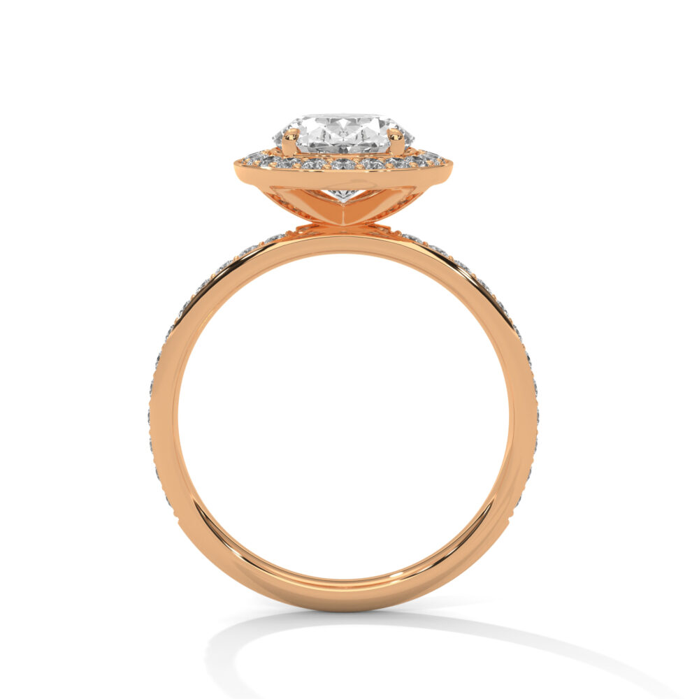 2 CT Innovate Oval Lab Grown Diamond Engagement Ring for Women - Image 8