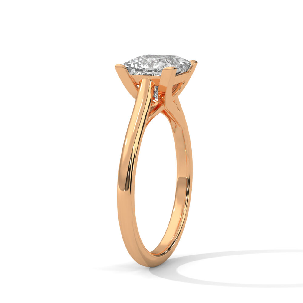 1.5 CT Princess Cut Lab Diamond Engagement Ring for Women - Image 10