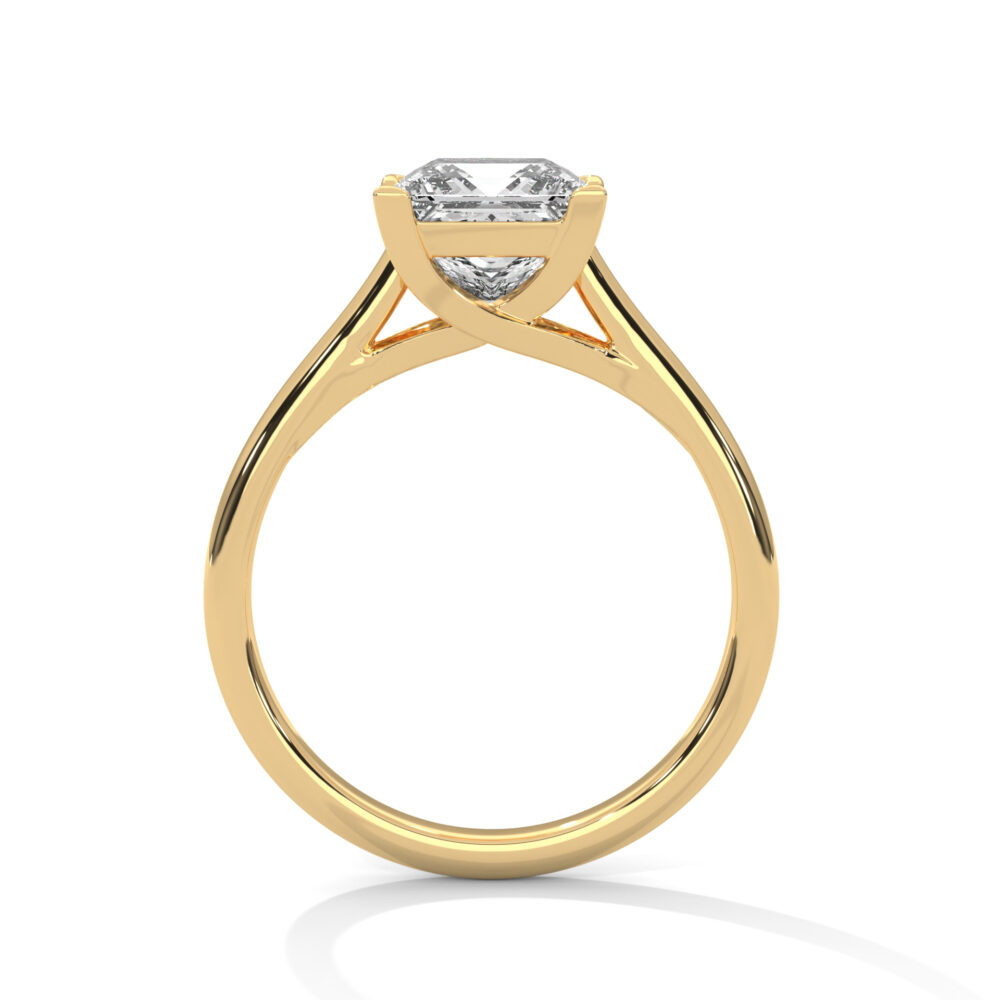 1.5 CT Princess Cut Lab Diamond Engagement Ring for Women - Image 3