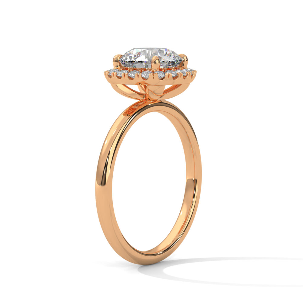 2 CT Round Lab Grown Eco Friendly Diamond Engagement Ring - Image 8