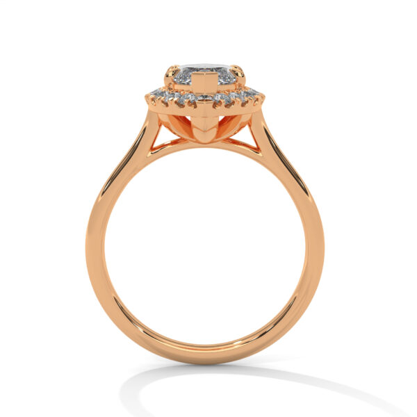 2 CT Marquise Lab Grown Eco Friendly Diamond Engagement Ring - Image 6
