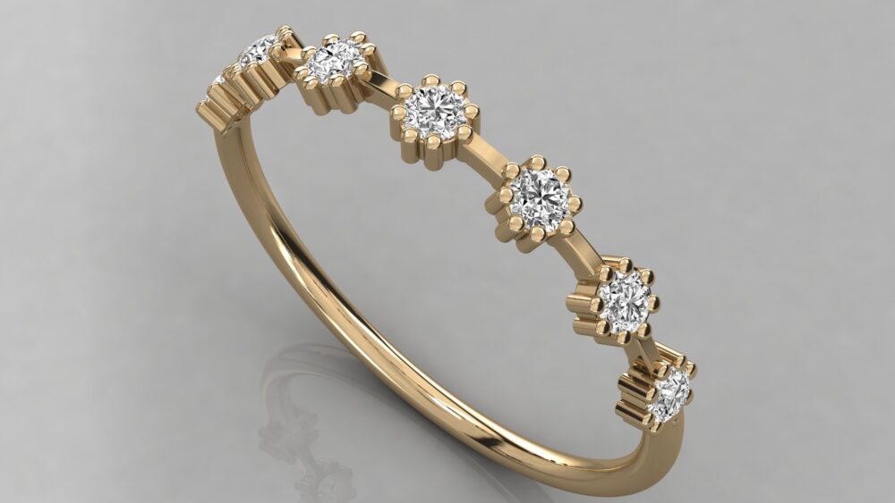 Round Lab Grown Diamond Engagement Ring - Image 5