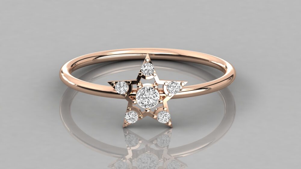 Star Lab Grown Diamond Ring
