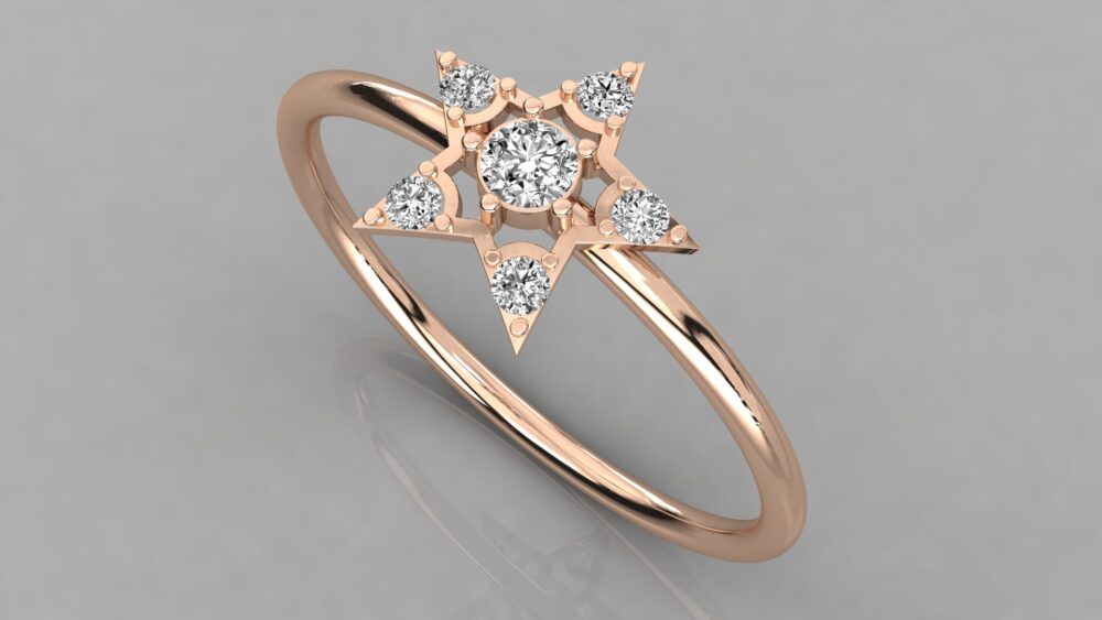 Star Lab Grown Diamond Ring - Image 2