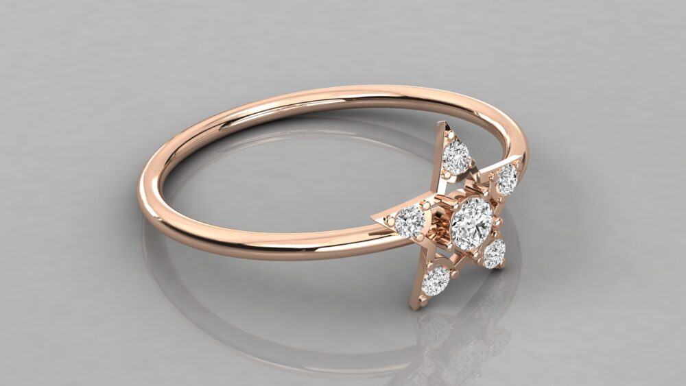 Star Lab Grown Diamond Ring - Image 3