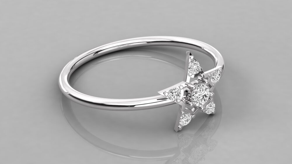 Star Lab Grown Diamond Ring - Image 6