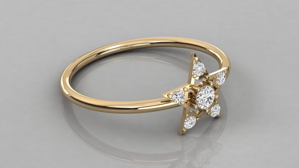 Star Lab Grown Diamond Ring - Image 9
