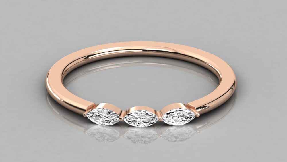 Marquise Lab Grown Diamond Ring