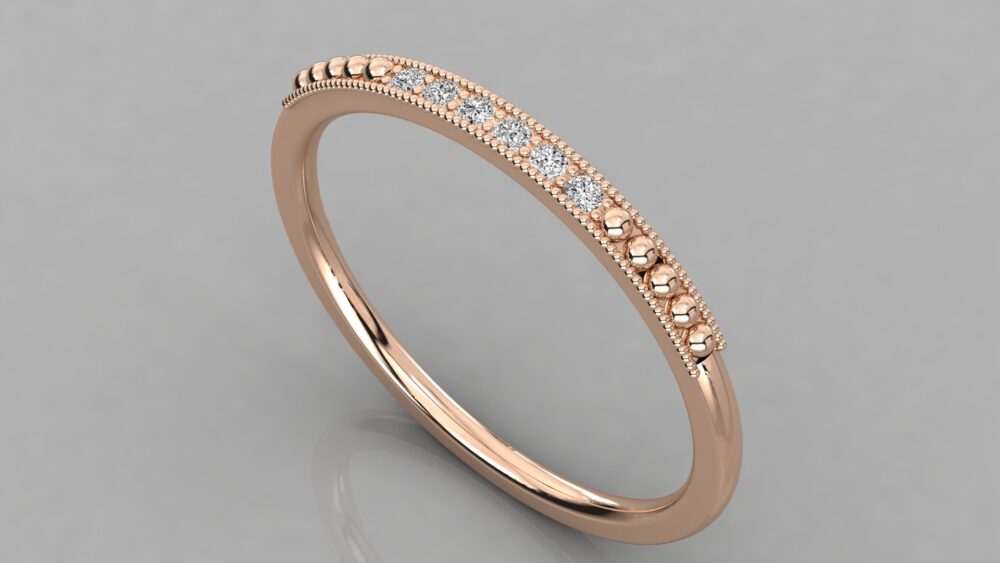 Round Close Lab Grown Diamond Ring - Image 2