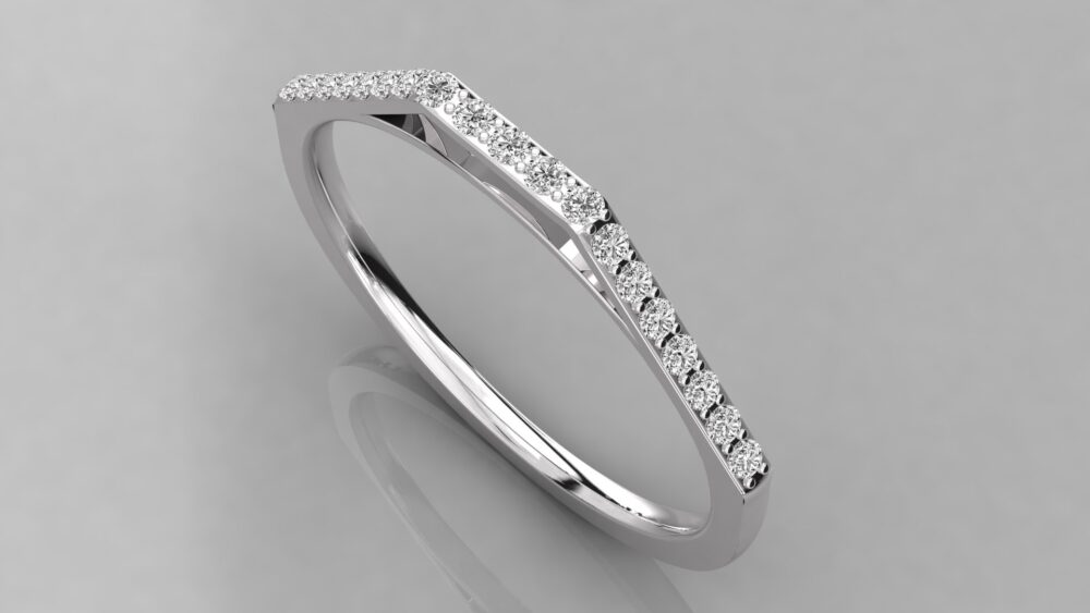 Round Lab Grown Diamond Ring - Image 4