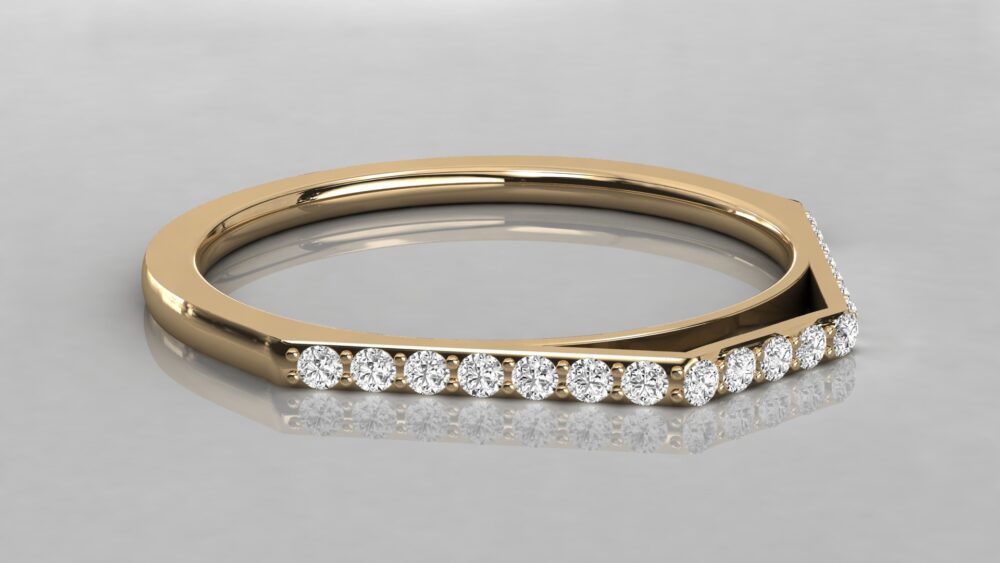 Round Lab Grown Diamond Ring - Image 3