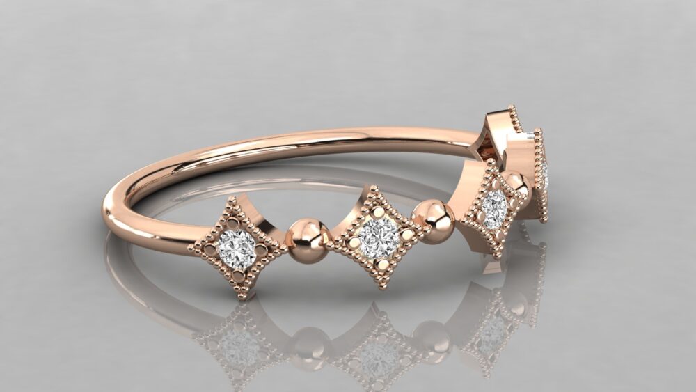 Round Lab Grown Diamond Ring - Image 3