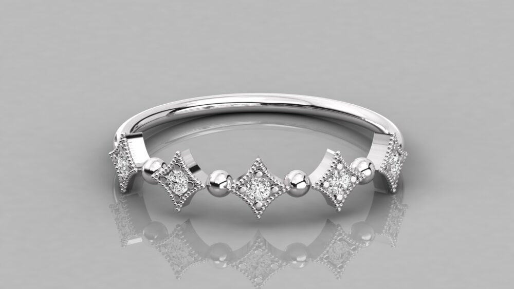 Round Lab Grown Diamond Ring - Image 4