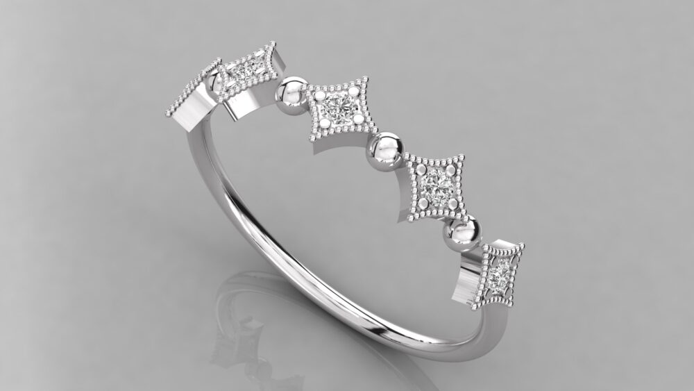 Round Lab Grown Diamond Ring - Image 5