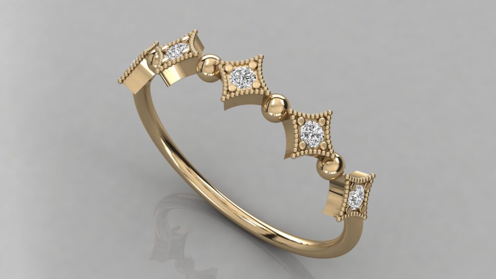 Round Lab Grown Diamond Ring - Image 8