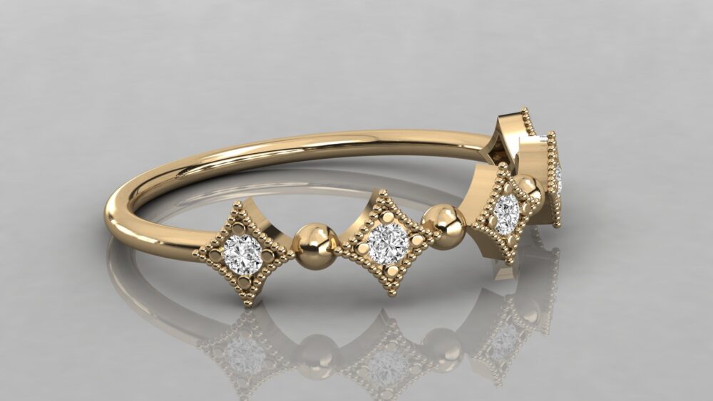Round Lab Grown Diamond Ring - Image 9