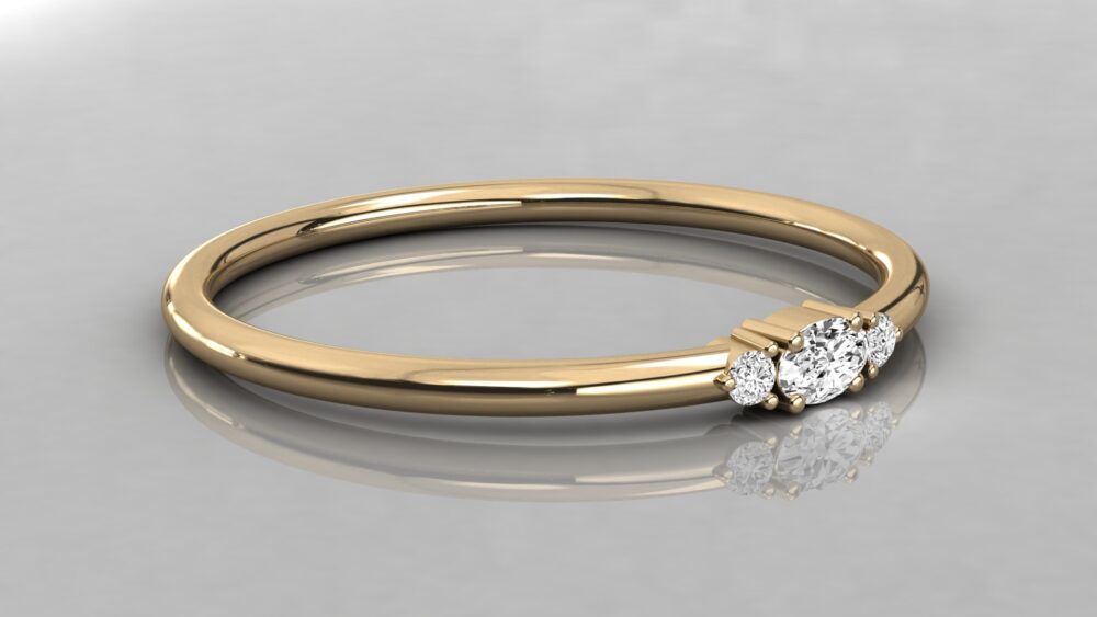 Oval Cut Lab Grown Diamond Ring - Image 9