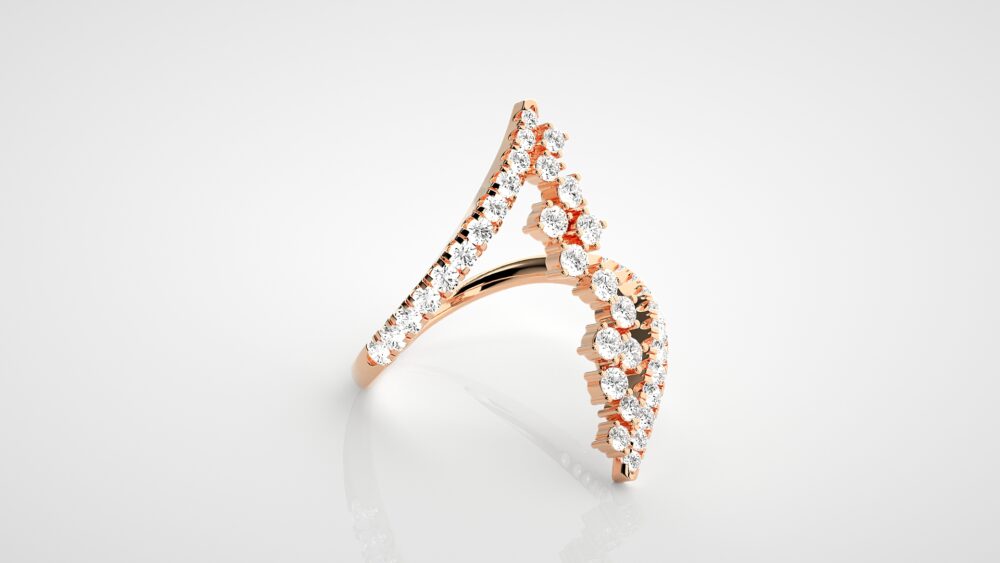 Round Lab Grown Diamond Engagement Ring - Image 5