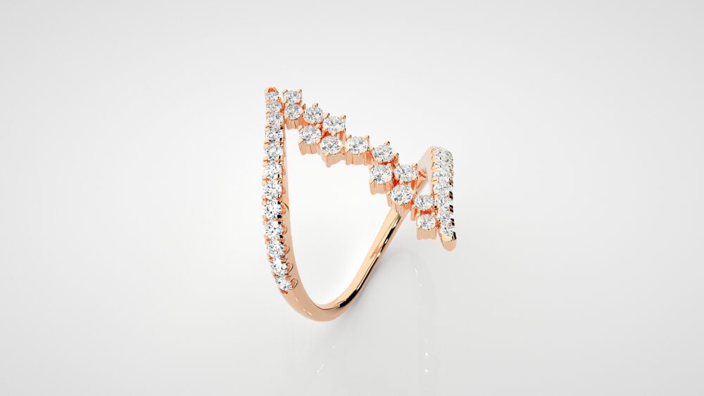 Round Lab Grown Diamond Engagement Ring - Image 6