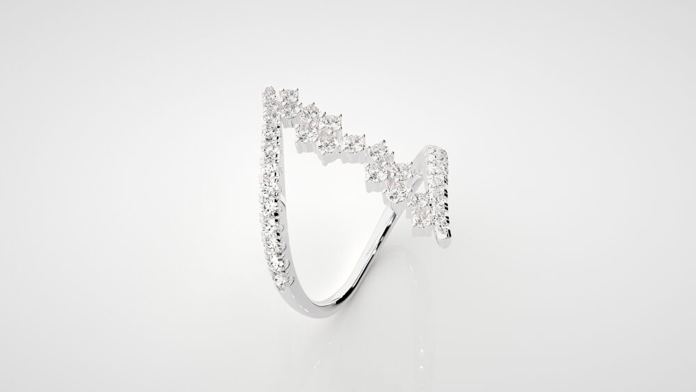 Round Lab Grown Diamond Engagement Ring - Image 9