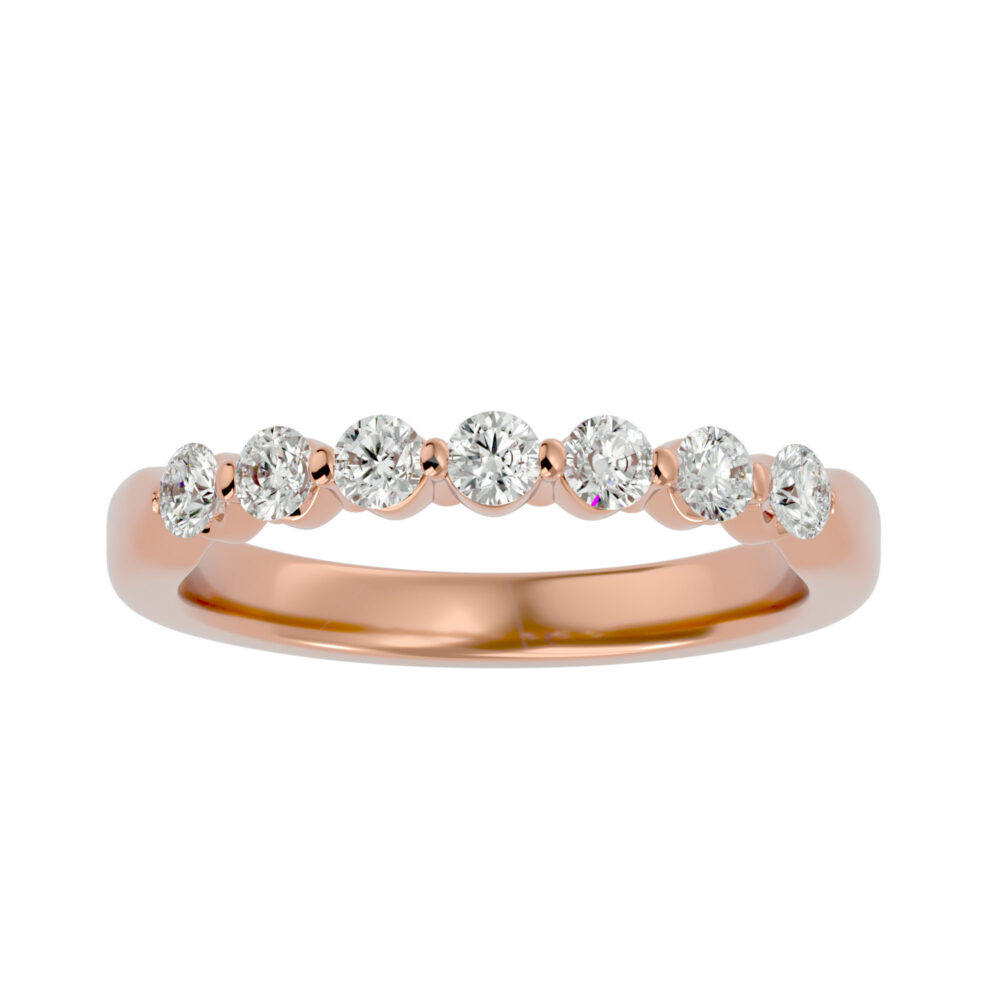 Round Lab Grown Diamond Engagement Ring