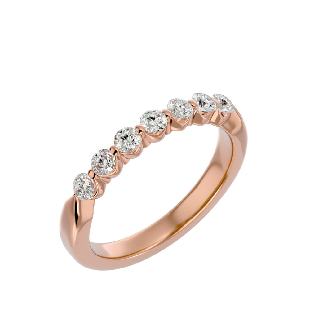 Round Lab Grown Diamond Engagement Ring - Image 3